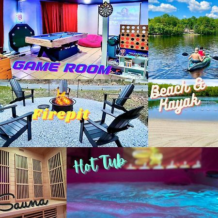 Zen Spa Oasis Retreat Sauna/Hotub/Firepit/Fun/Gameroom Blakeslee Esterno foto
