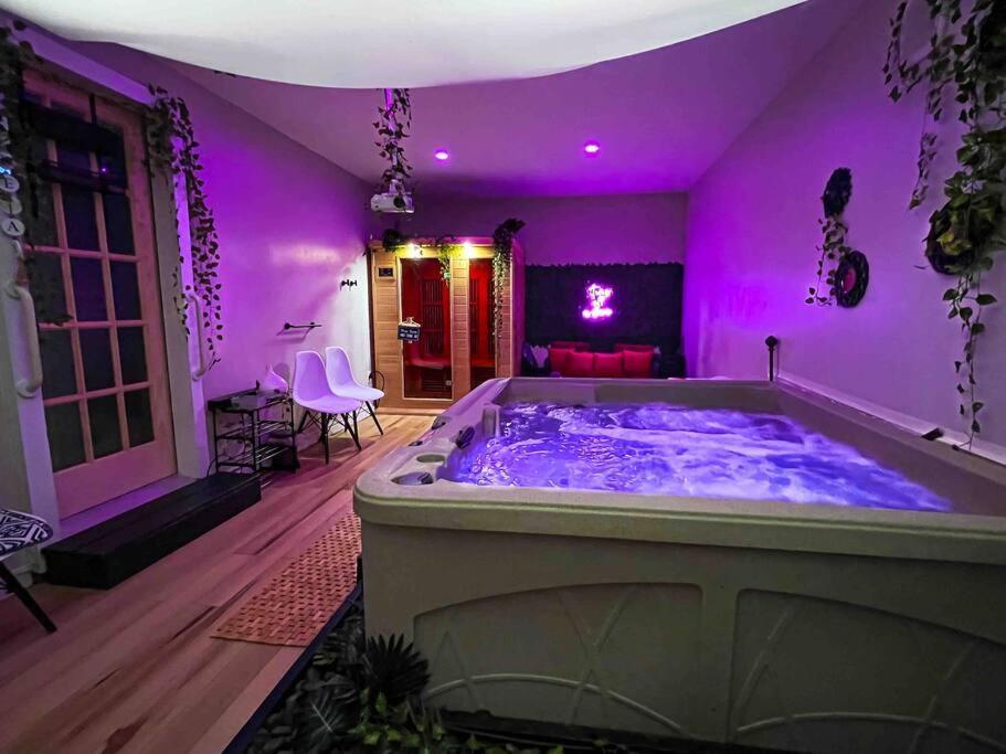 Zen Spa Oasis Retreat Sauna/Hotub/Firepit/Fun/Gameroom Blakeslee Esterno foto